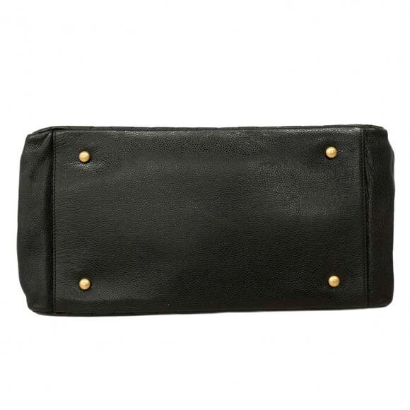 CHANEL Black Caviar Leather Shoulder Bag - Picture 3 of 16